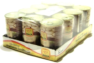 JOLCA Oliwki Zielone z migdałem 300g - karton