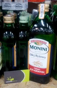 Monini Olej z ryżu 750ml