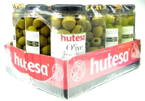 Hutesa OLIWKI zielone b. pestek 350g - karton