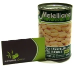 Metelliana PANCRAZIO Fasola biała cannellini 400g