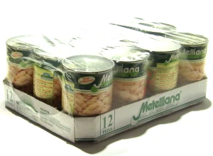 Metelliana PANCRAZIO Fasola biała cannellini 400g - karton