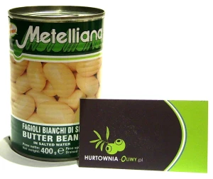 Metelliana PANCRAZIO Fasola biała hiszpańska „Jaś” 400g