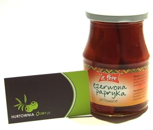 Le PePe Czerwona papryka grillowana 340g - karton