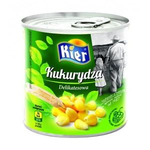 Kier Kukurydza delikatesowa 400g - karton