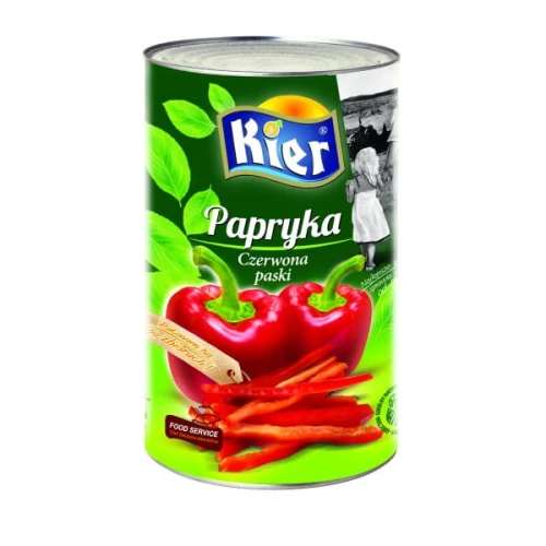 Kier Papryka czerwona krojona - paski (PUSZKA) 4250ml.jpg