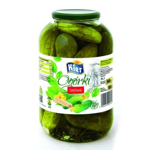 Kier Ogórki konserwowe 3600g - karton